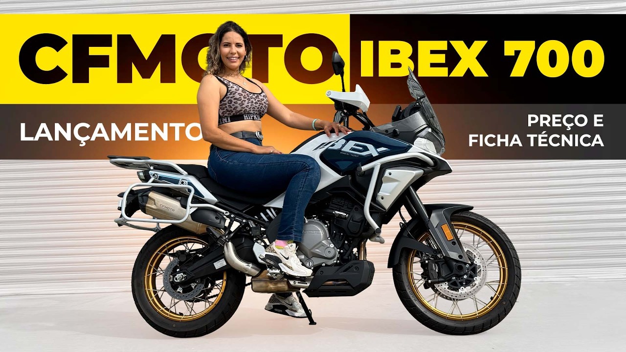 LANÇAMENTO IBEX 700 CFMOTO *ACABOU PRA T7 E TRANSALP?* | TESTE  IBEX 700 PREÇO E FICHA TÉCNICA
