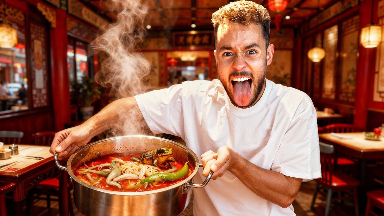 Prob&eacute; la comida M&Aacute;S PICANTE de CHINA...