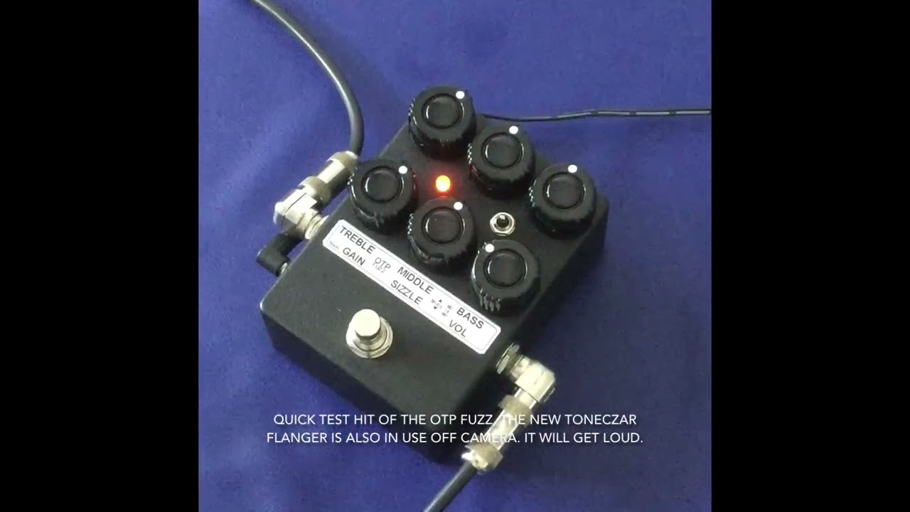 OTP fuzz into the 2z flanger (off camera)(iPhone)