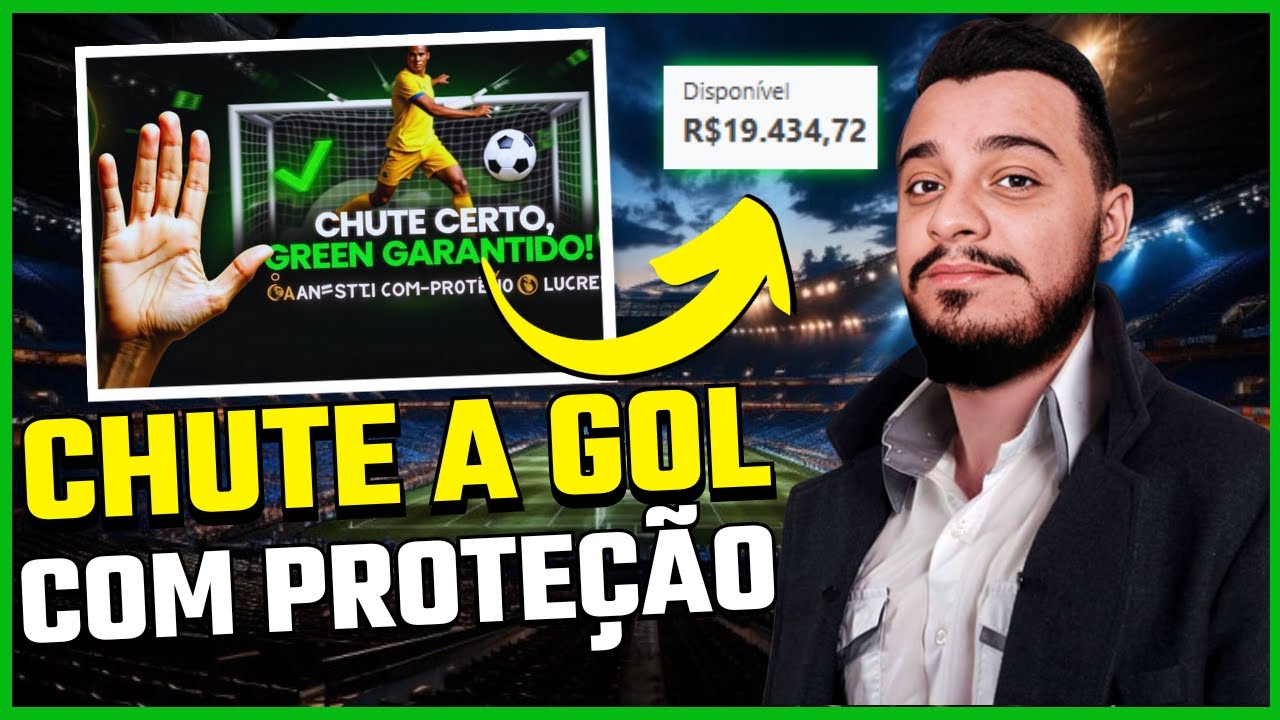 🔥 BET365: MERCADO DE CHUTE AO GOL COM PROTE&Ccedil;&Atilde;O 🔥