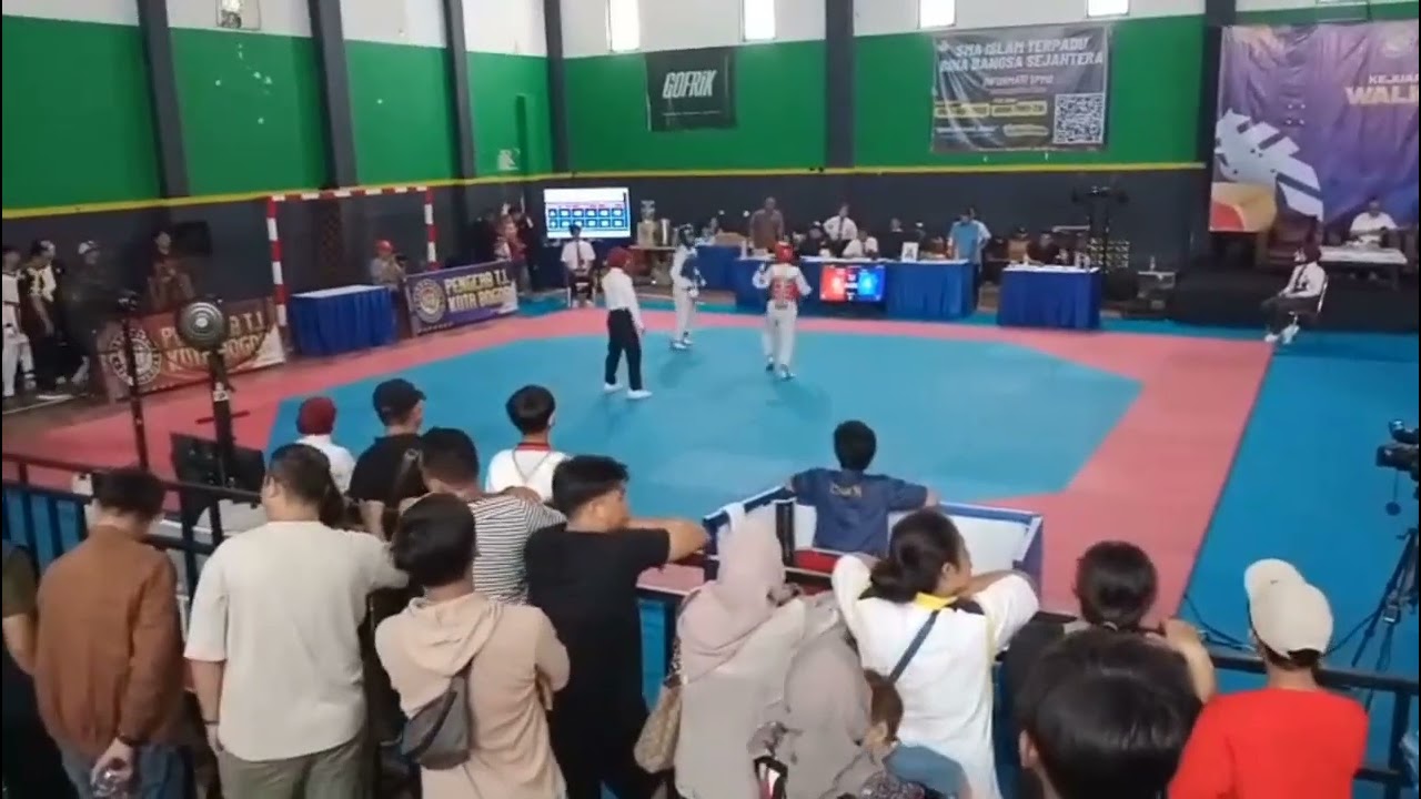 Babak Final Kejuaraan Taekwondo Walikota Cup  Kota Bogor 2025 (Trully🔵)