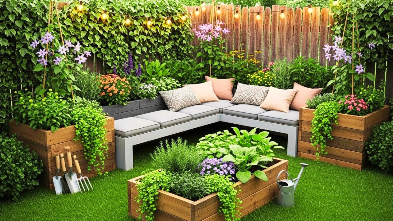 5 SPACE-Saving DIY Landscaping Hacks For Tiny Yards