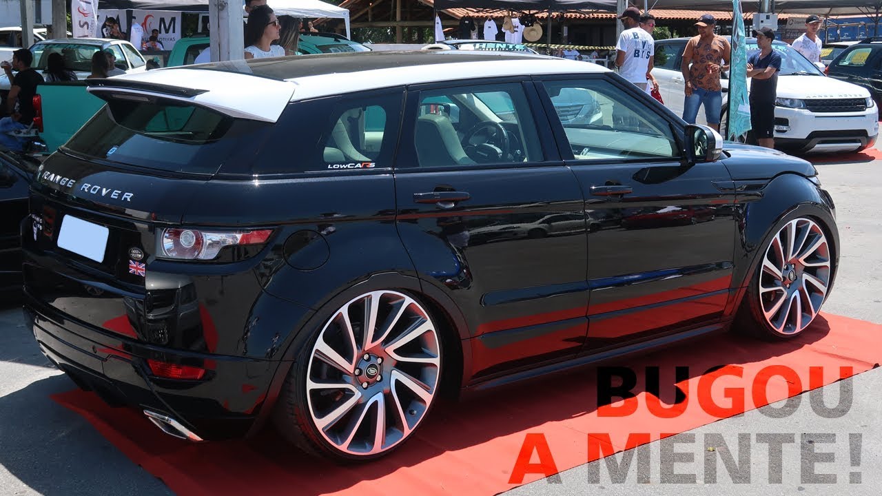 DUAS EVOQUES COM SUSPENSÃO A AR PARANDO O ROLÊ! *Lowered Day*