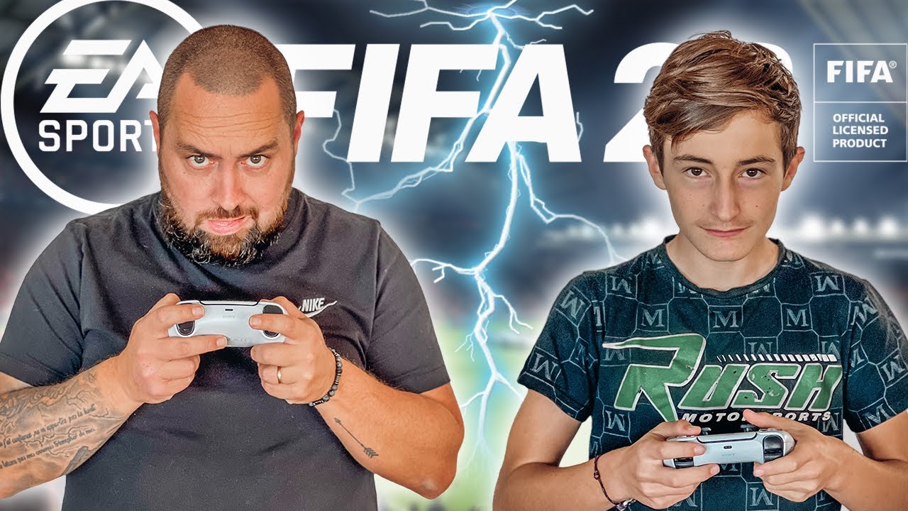 ÇA VA MAL FINIR ! FIFA 22 AVEC MON PÈRE (partie 1)