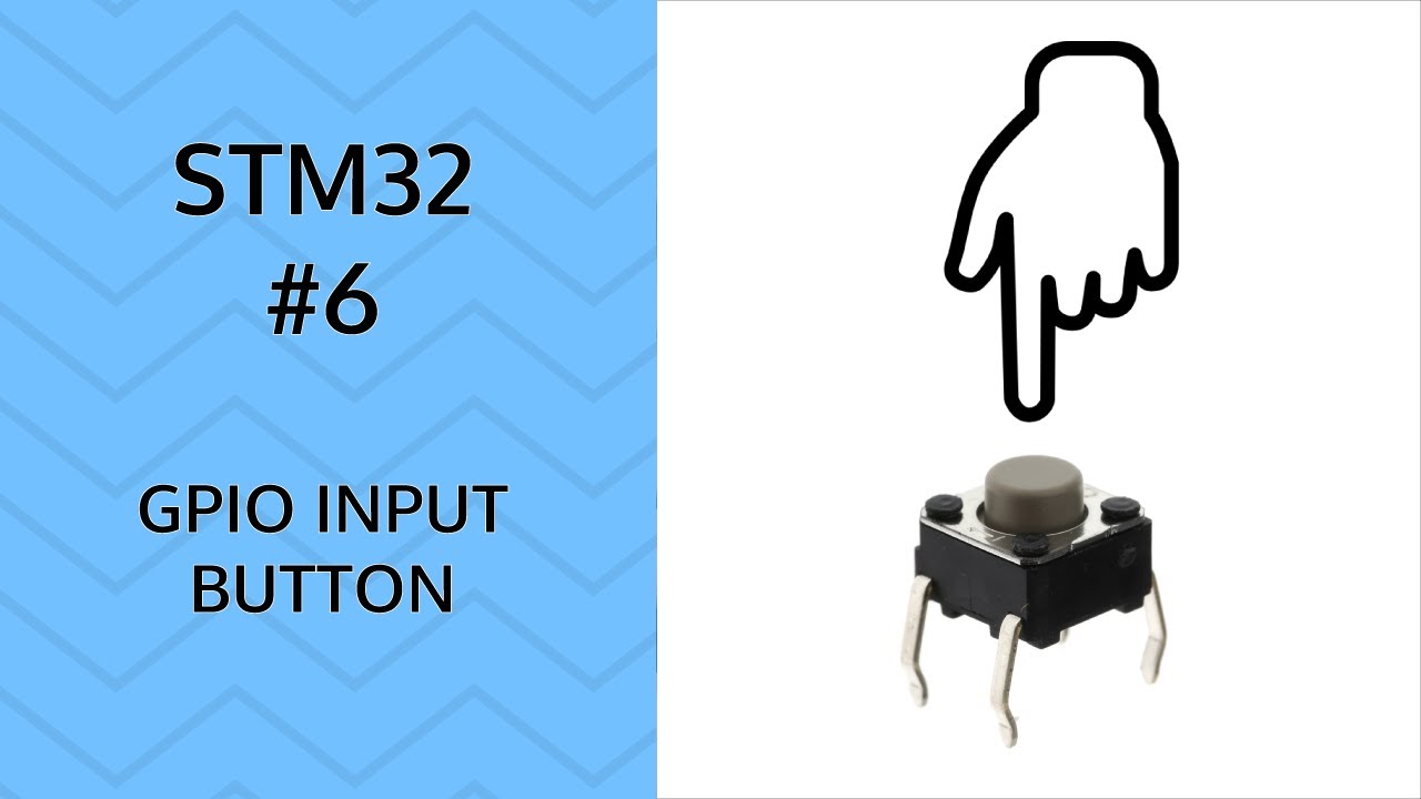 Кнопка | #6 Вход GPIO STM32