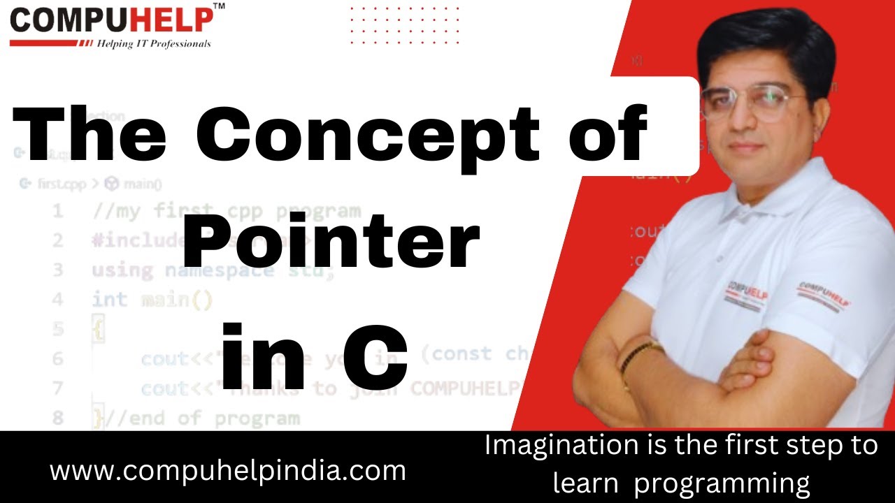 Pointer in C | Pointer in C Language | Theory | Best Explanation | COMPUHELP | SG (Sunil Guleria)