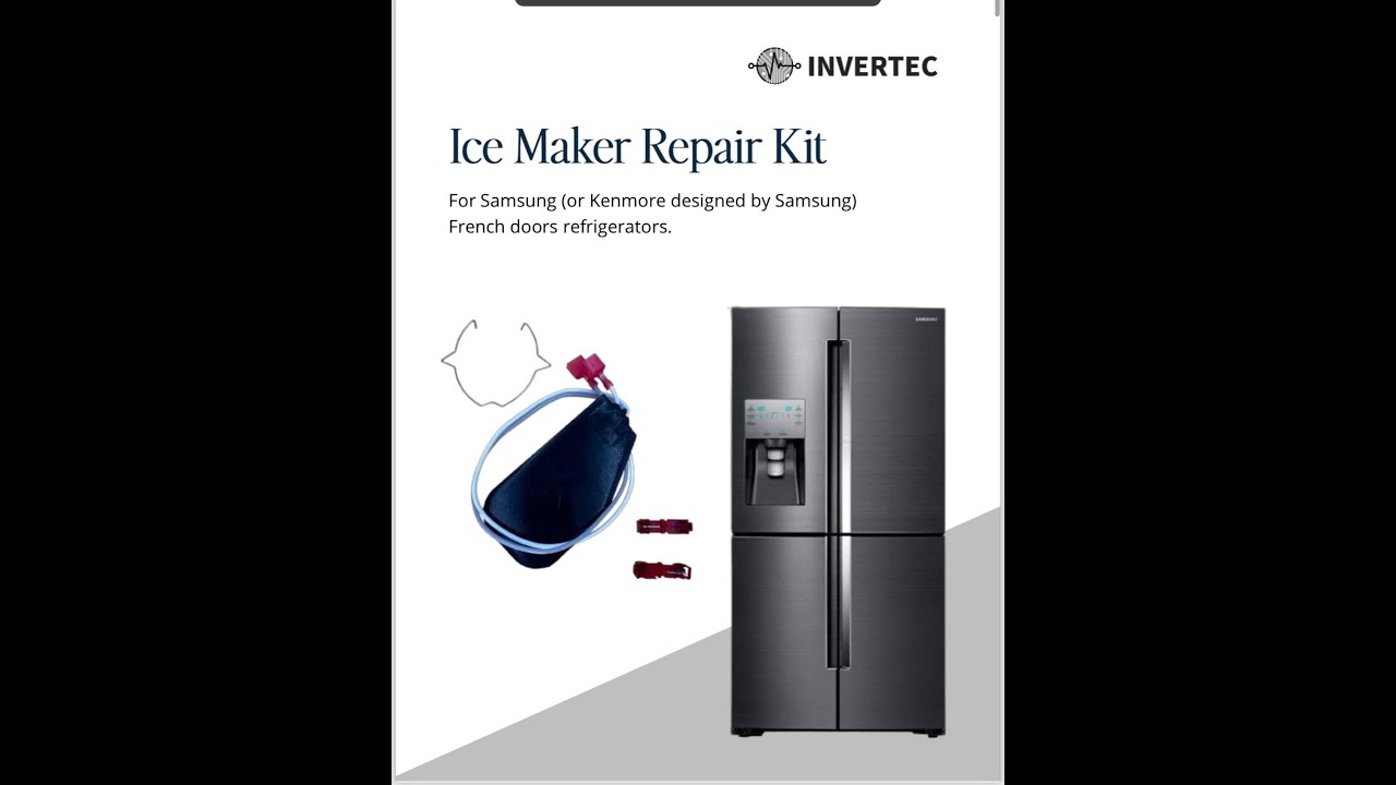 Dehumidifying Pad, Ice-Maker Repair Kit for Samsung Refrigerators, Frost Buildup Permanent Solution