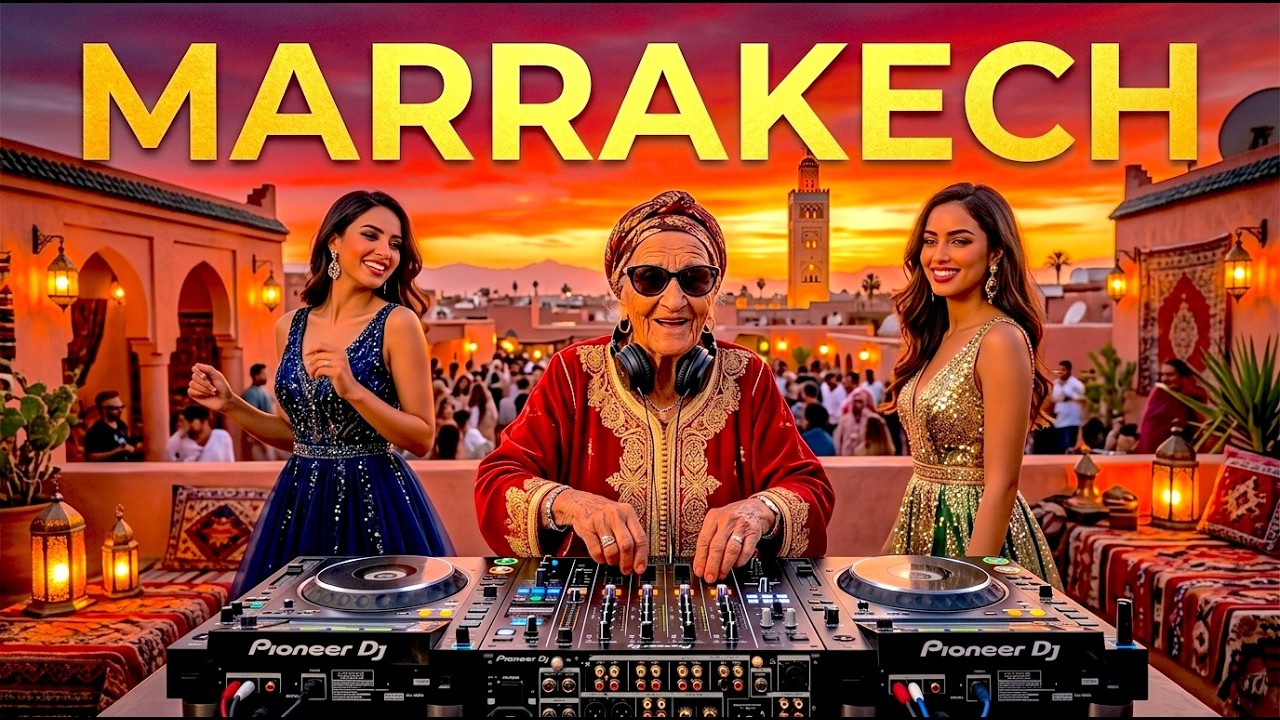 𝐌𝐀𝐑𝐑𝐀𝐊𝐄𝐂𝐇 👑 Deep Arabic House Mix 2026 | 🇲🇦 Moroccan Vibes | DJ EL HAJJA Live set