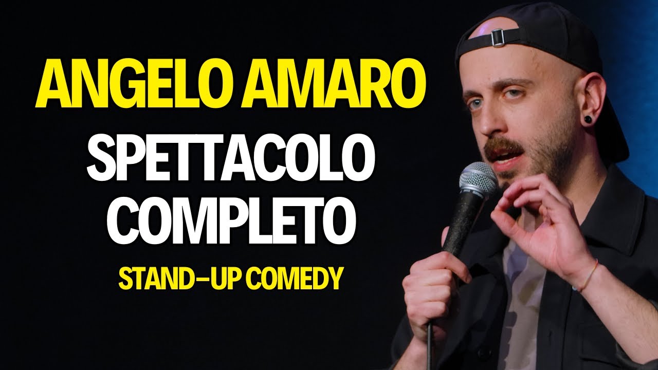 Angelo Amaro: Voglio M*rire - dal vivo! | SPETTACOLO COMPLETO (2025)