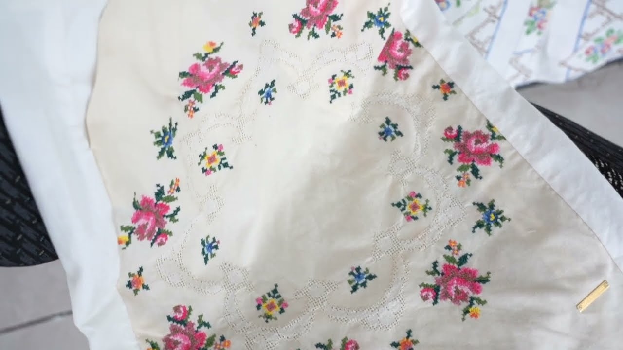 MARINE SERRE REGENERATED - EMBROIDERED LINENS Spring/Summer 2022