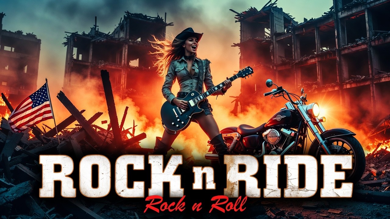 Best Music Rock N Roll 🎸 Rock N Ride 🔥 Desert Wheels | Biker Brotherhood USA