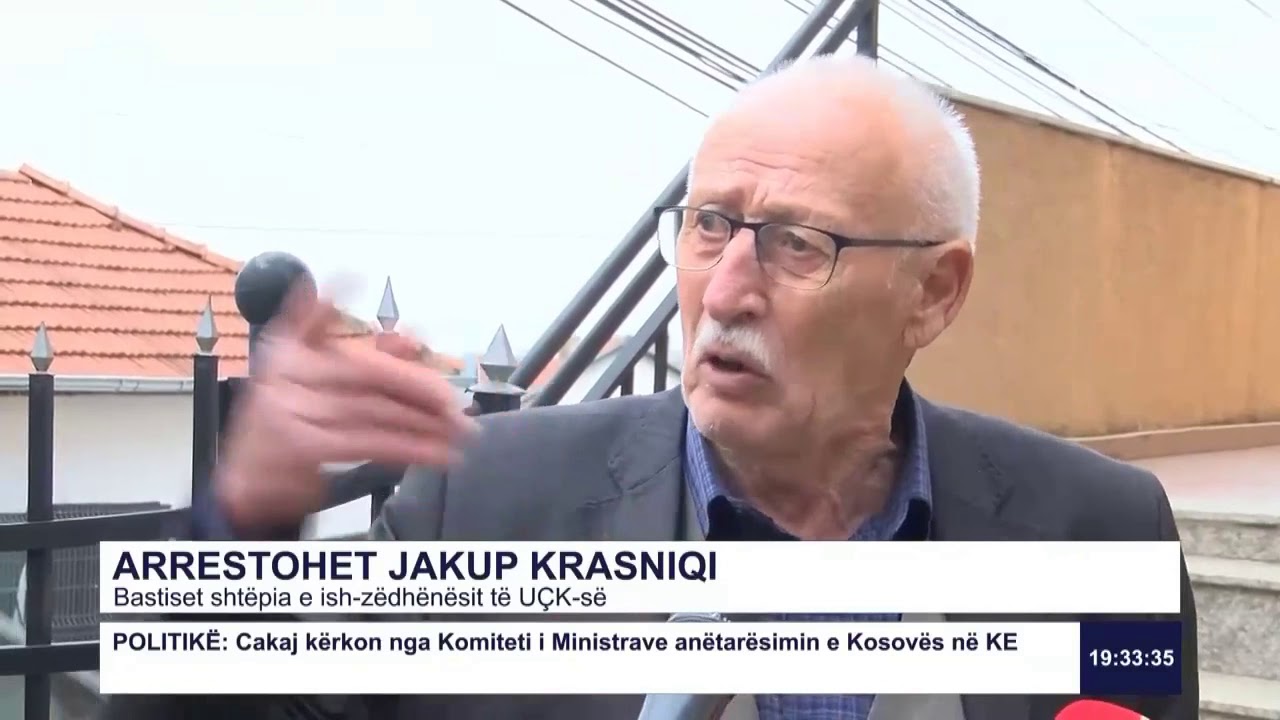 ARRESTOHET JAKUP KRASNIQI - Bastiset shtëpia e ish-zëdhënësit të UÇK-së