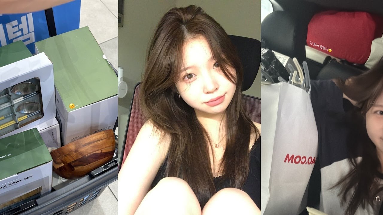 vlog | 복학과 동시에 자취⸝⸝ ✩˖⋆ | 복학생의 수강신청 | 소소한 집들이 | 밸런스 게임 | 차혜원