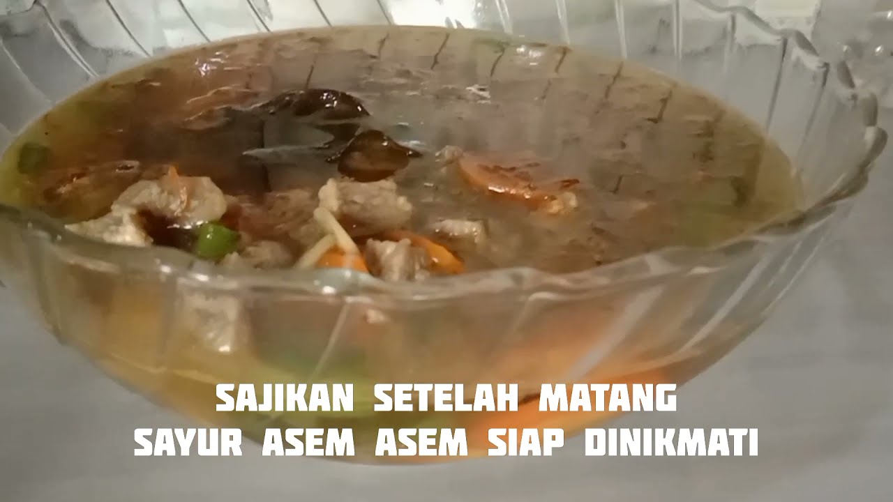 RESEP SAYUR ASEM ASEM