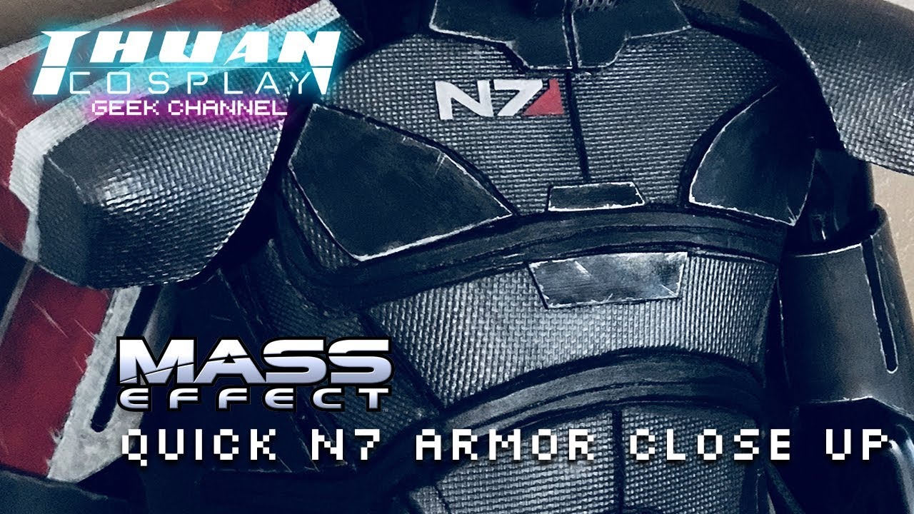 Thuan Cosplay - N7 Armor closeup