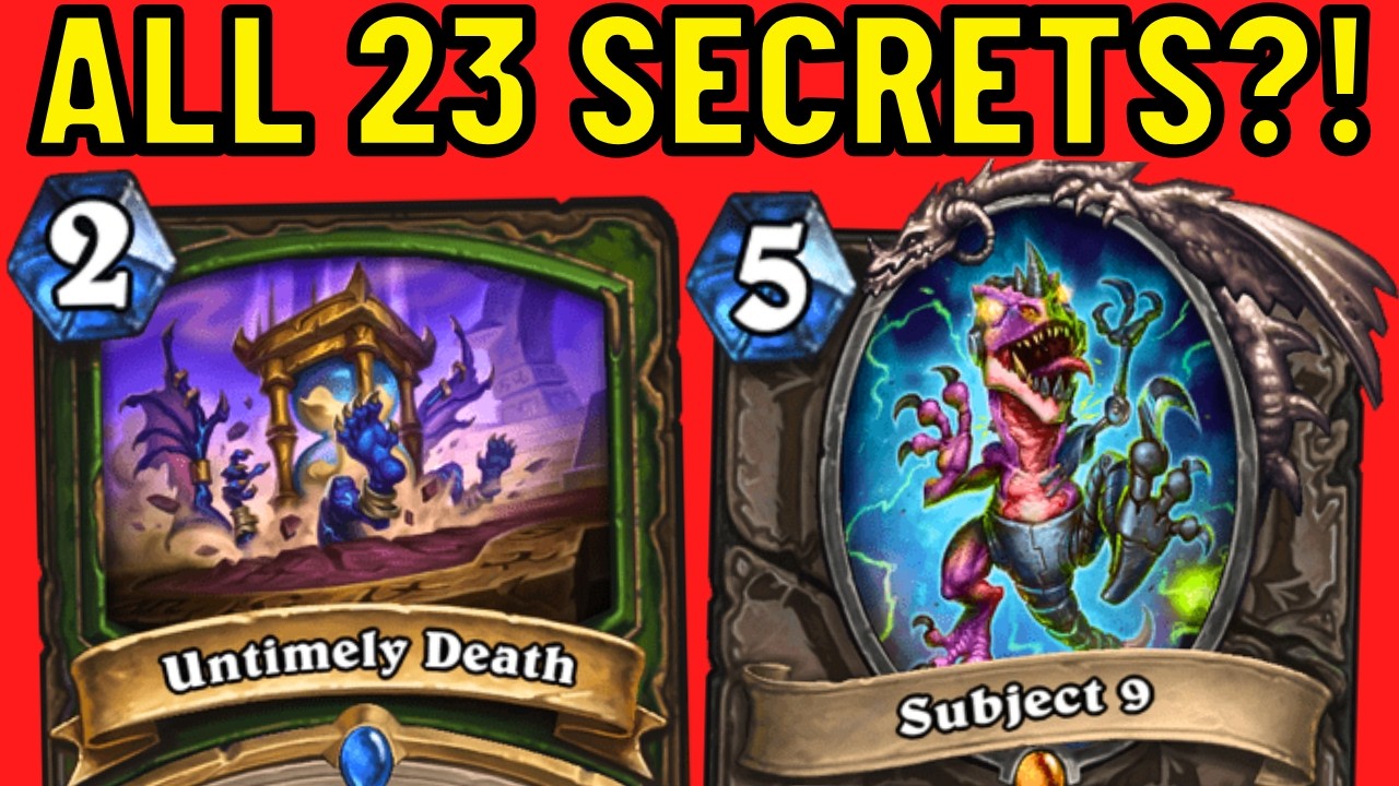 ALL 23 Hunter Secrets in 1 Deck???