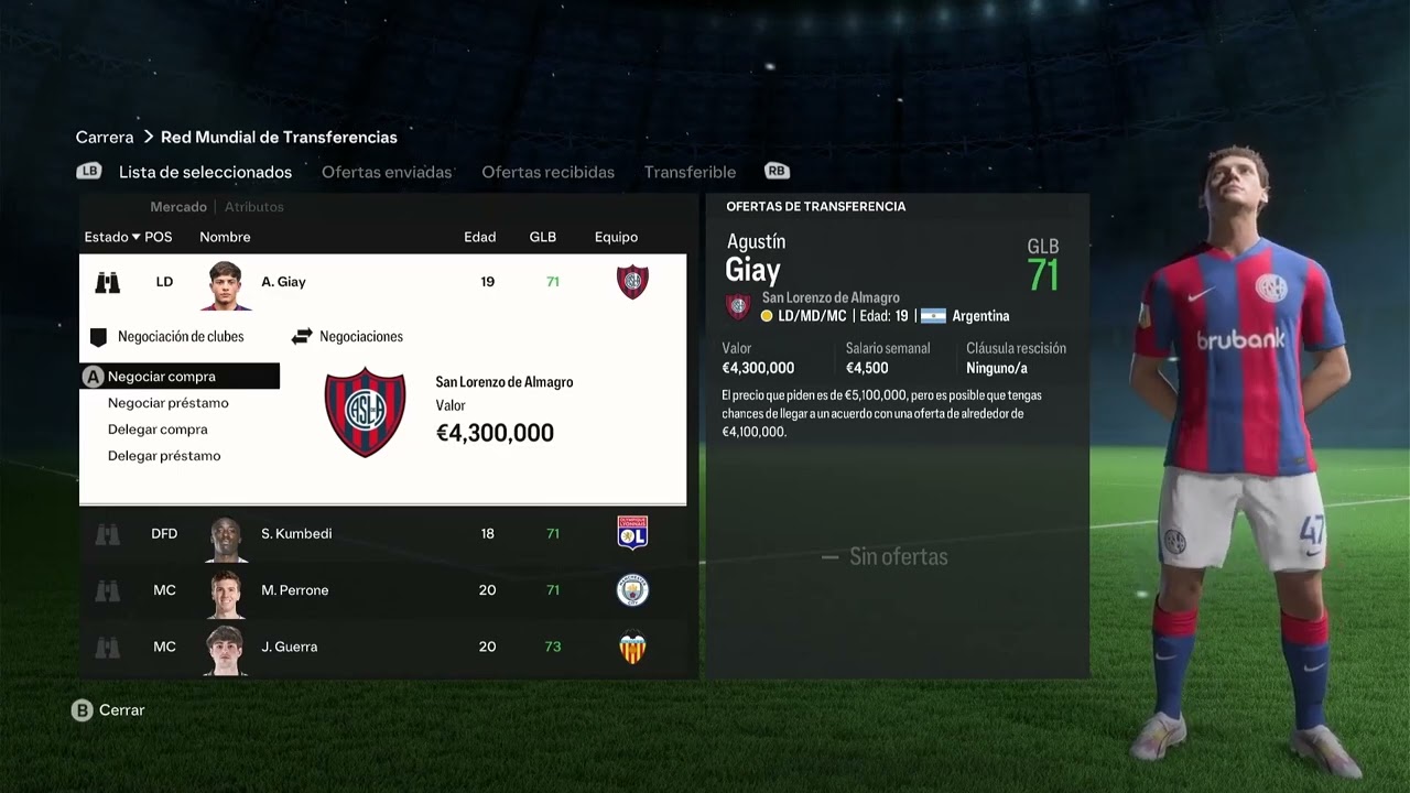 EA Sports FC24 | Modo carrera | Jugadores BARATOS y con GRAN potencial