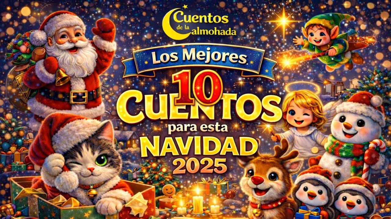 🎄✨ Los Mejores 10 Cuentos de Navidad 2025 🎅🐾 | Cuentos Infantiles para Dormir 🌙📖 (1 Hora 20 Min)