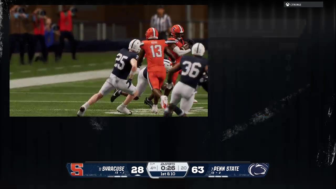 Cross Em Up Dynasty -  CFP Semifinals 2027 - chillgate28 vs CITRONGE