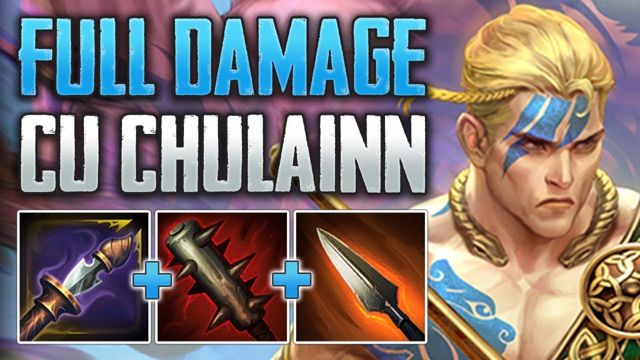 I SWING PRETTY HARD! Cu Chulainn Jungle Gameplay (SMITE Conquest)