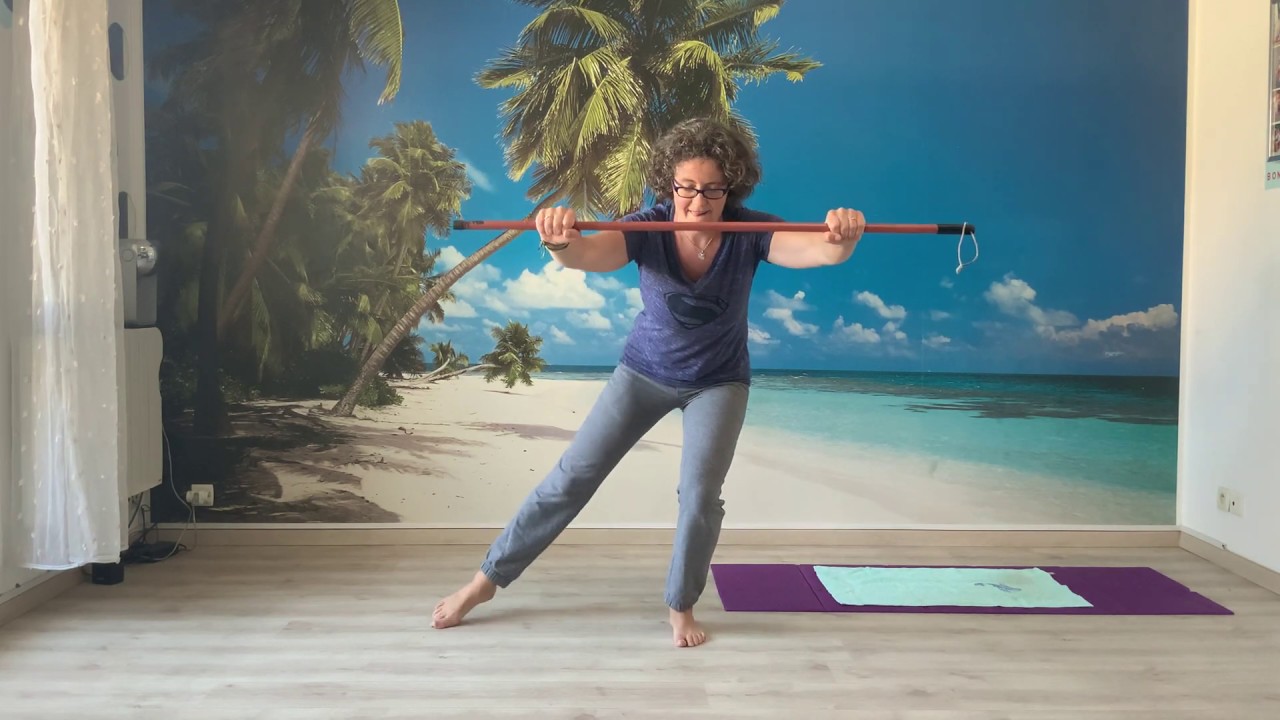 30mn GYM avec BÂTON #01 💪🏾💪🏻