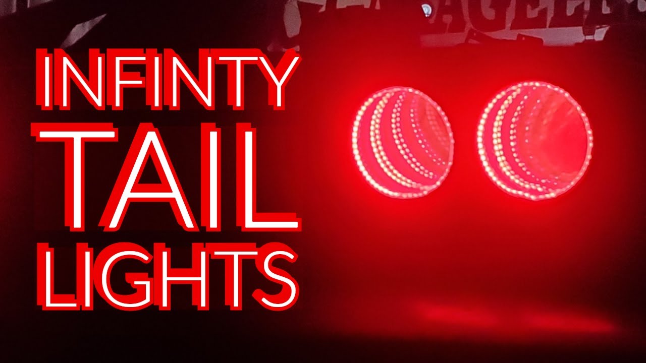 HOW I MADE INSANE INFINITY MIRROR TAIL LIGHTS!!! USED 3D PRINTER!
