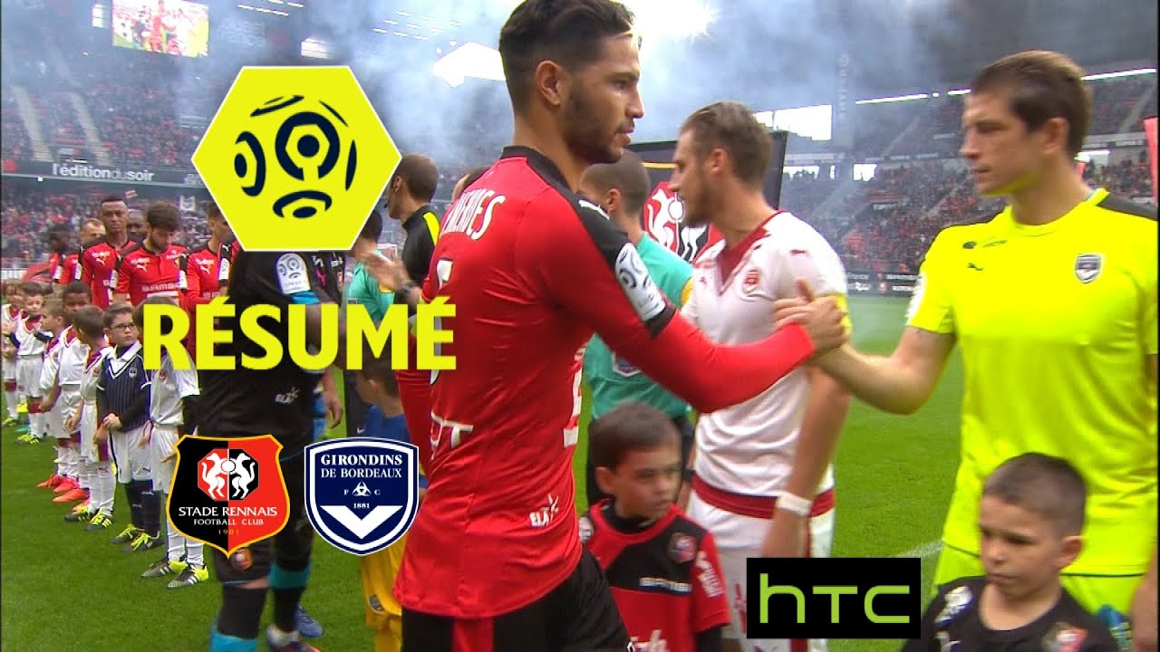 Stade Rennais FC - Girondins de Bordeaux (1-1) - Summary - (SRFC - GdB) / 2016-17