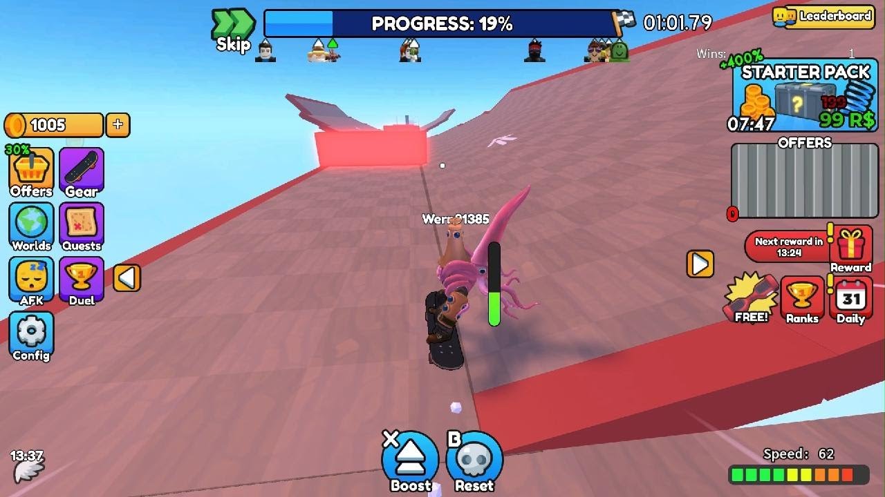 Roblox scate speedrun