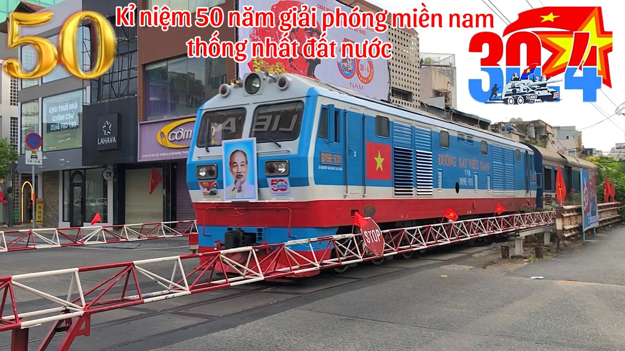 Tổng hợp các chuyến tàu khách tăng cường lễ KỈ NIỆM 50 NĂM tại TP.HCM & TP. BIÊN HOÀ