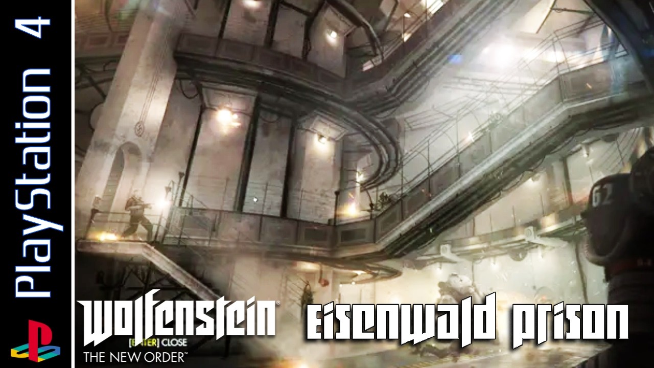 Wolfenstein: The New Order (PS4) | Chapter 4 - Eisenwald Prison | All Collectibles - Uber | Platinum
