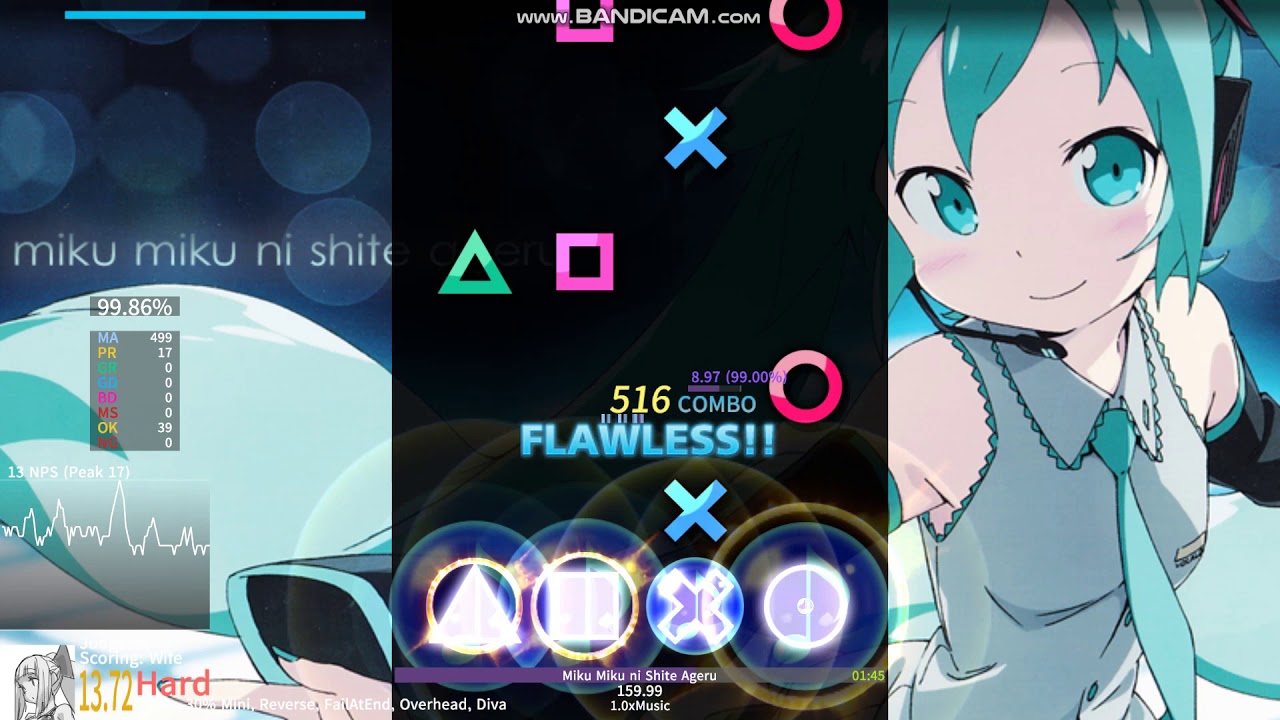 [Stepmania] project diva noteskin