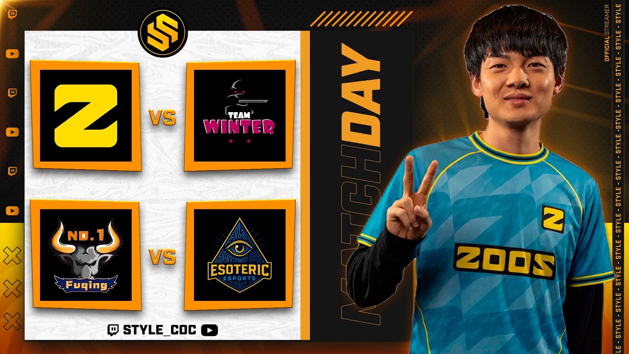 🔴 LIVE - SEMIFINALES con CÁMARAS: ZOOS ESPORTS 🆚 TEAM WINTER - FUCHING NO.1 🆚 ESOTERIC ESPORTS