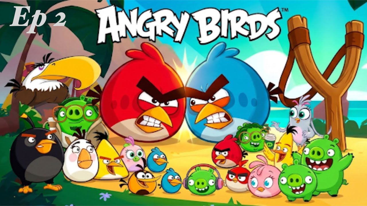 Angry Birds Reloaded Gameplay 🎯 | Fun Slingshot Puzzle | Mobile Game #AngryBirds #Gameplay 