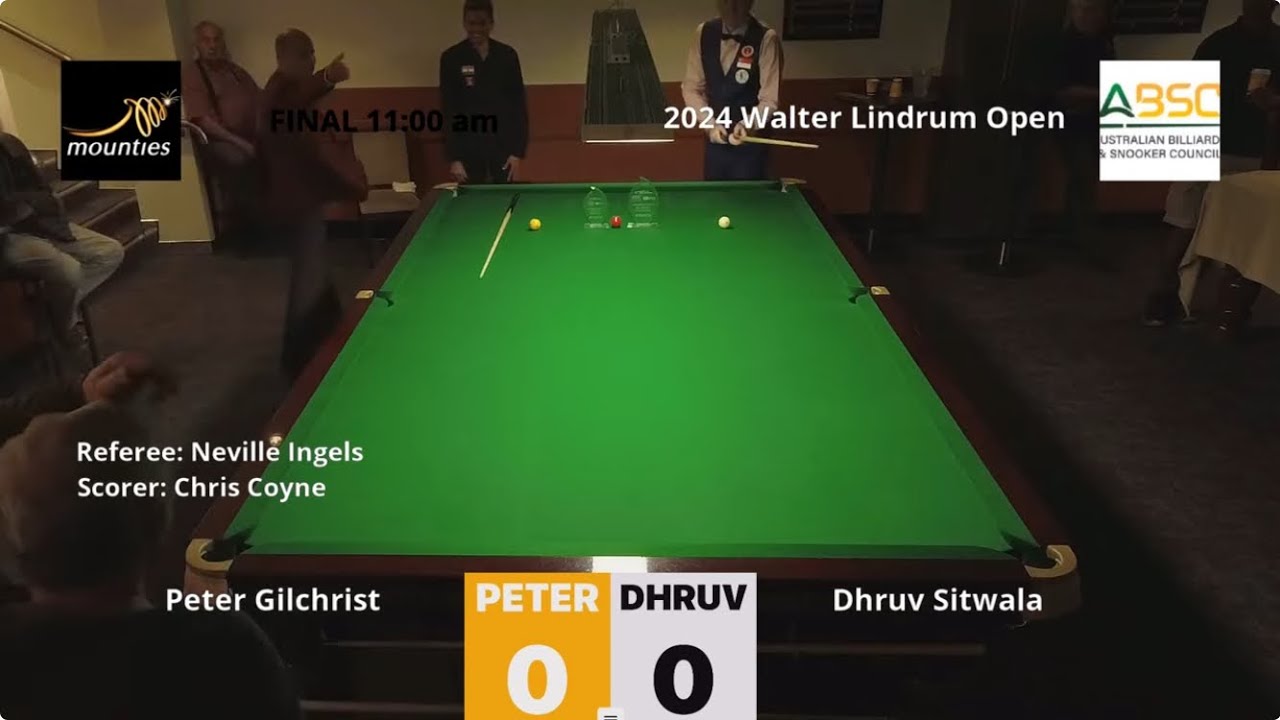 2024 Walter Lindrum Open Billiards FINAL