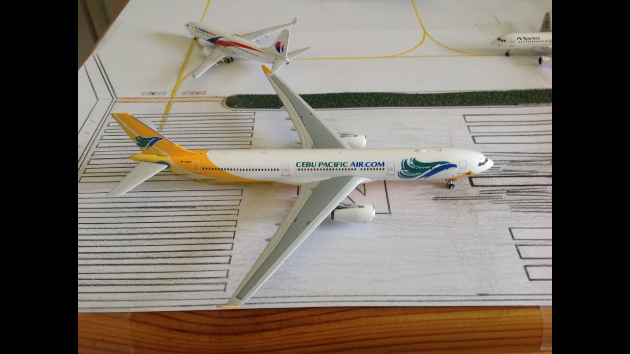 Special Phoenix 1/400 Cebu Pacific (RP-C3341) Airbus A330-343X Unboxing