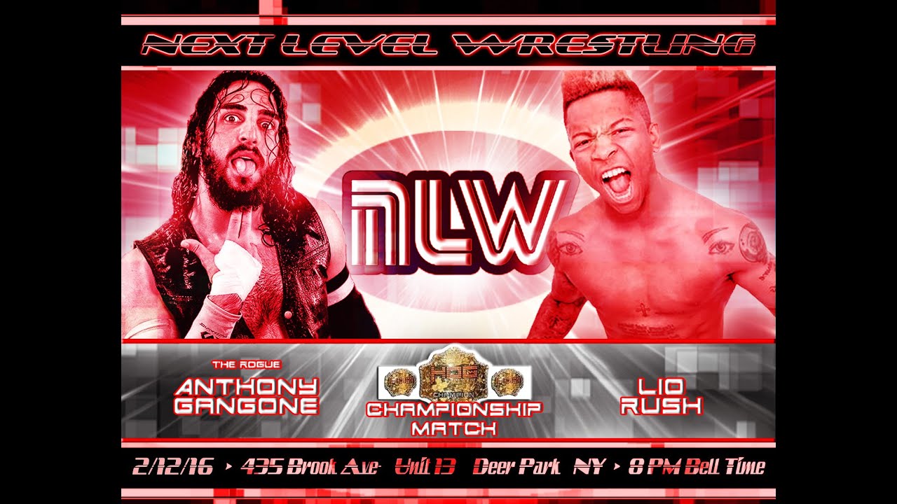 Lio Rush vs Anthony Gangone-House of Glory Elite Championship Match-NLW 