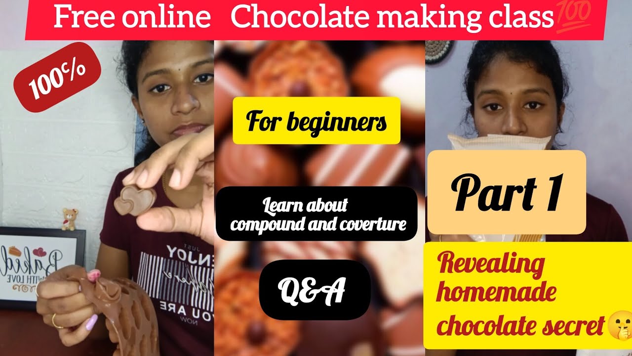 Free online homemade chocolate class for beginners 💯🔥|do support ❤| #trandingshorts #reels #ytshorts