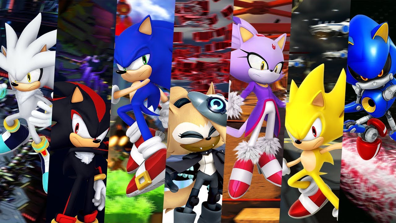 Sonic Forces: Sonic Character Mod Showcase + Harder Bosses Mod Playthrough!