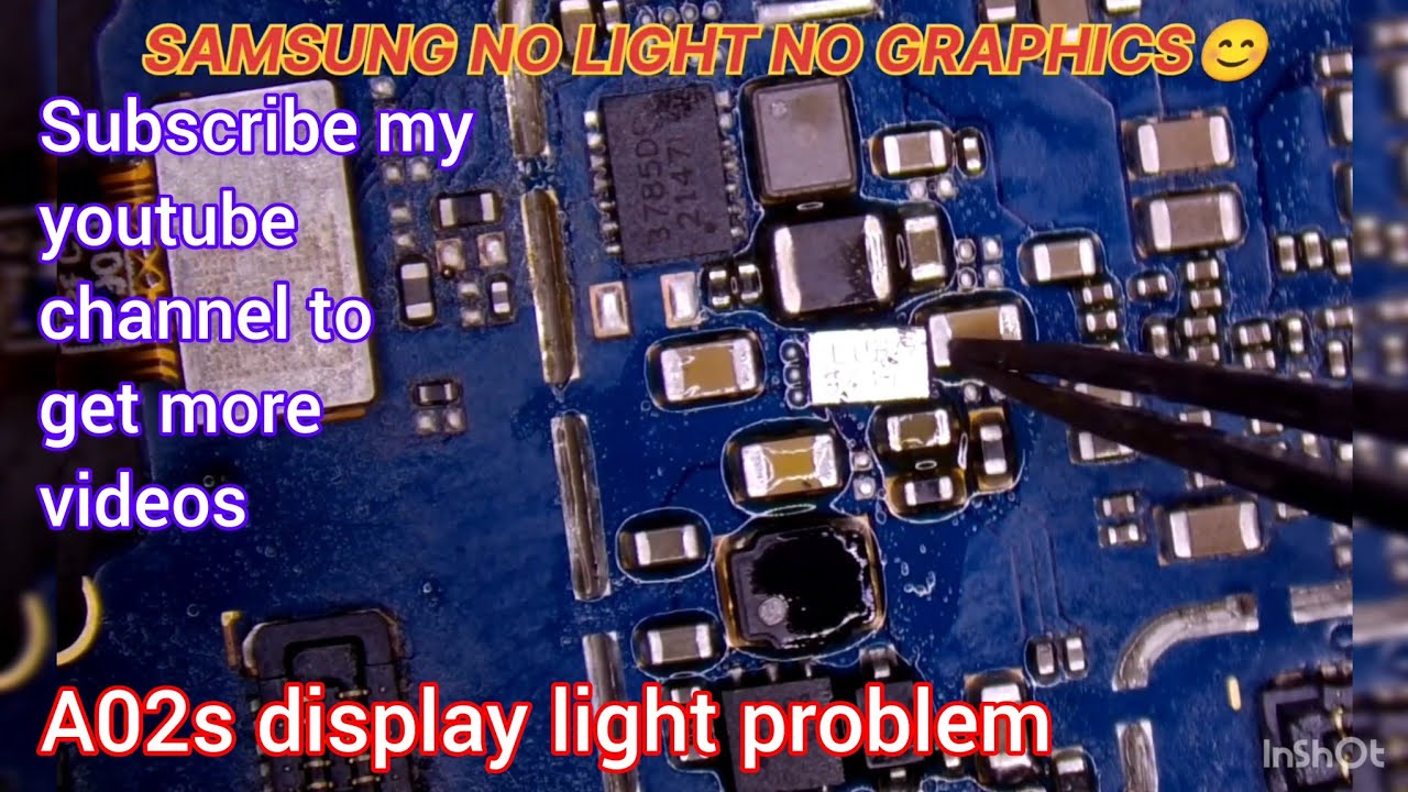 Samsung Galaxy A02s A025 LED Light Problem Backlight Jumper Ways / solution