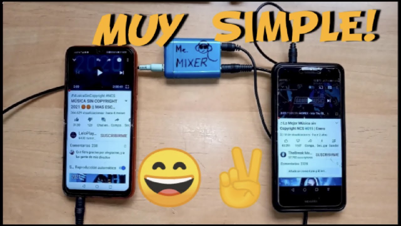 🎶MEZCLADOR DE AUDIO📻