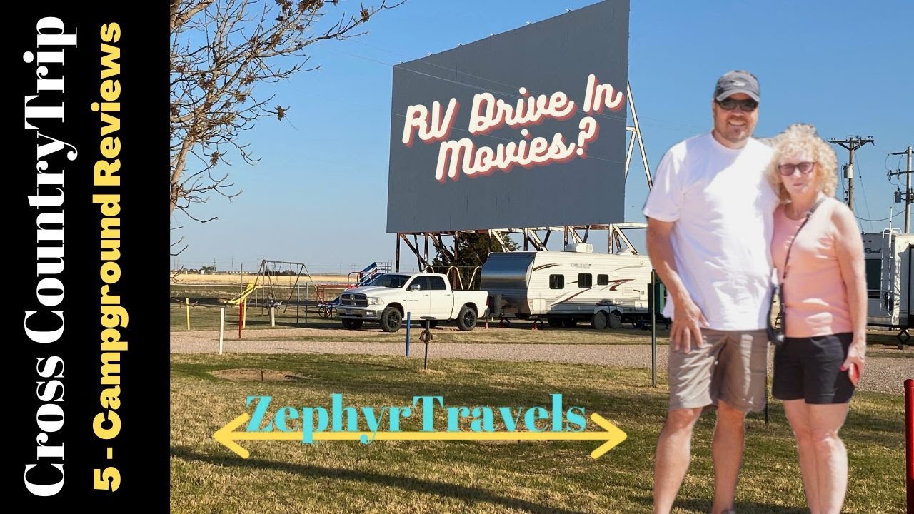 A Campground with a Drive In Movie Screen? Our Cross Country Trip - 5 Campground Reviews | RV Lifes
