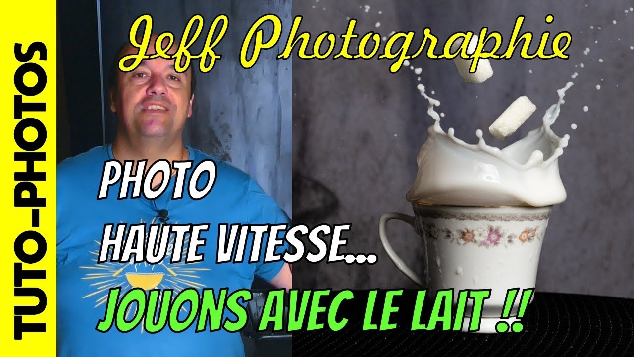 PHOTO HAUTE VITESSE , Éclaboussures Lait & Sucre - Episode n°283