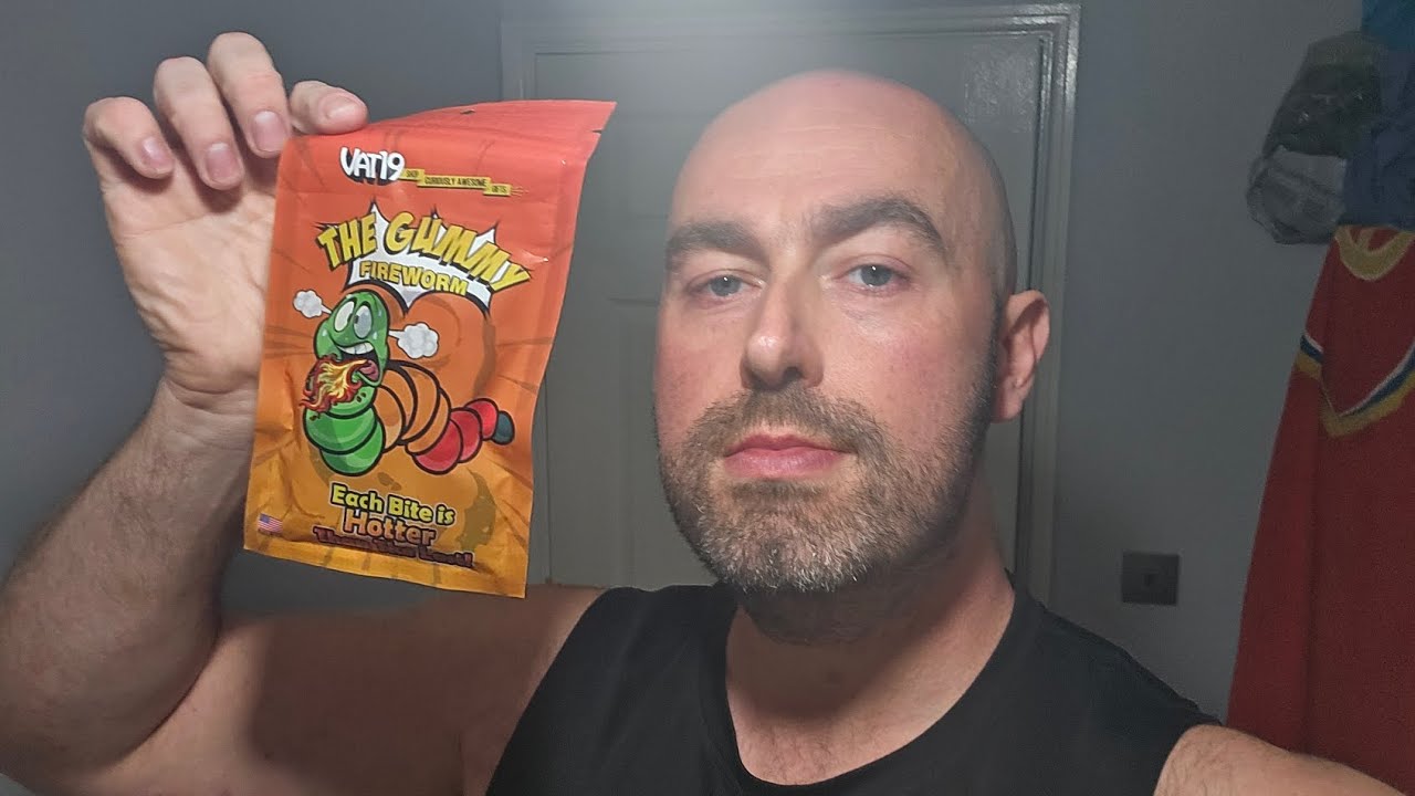 The Gummy Fireworm Challenge 🪱 🌶 🔥