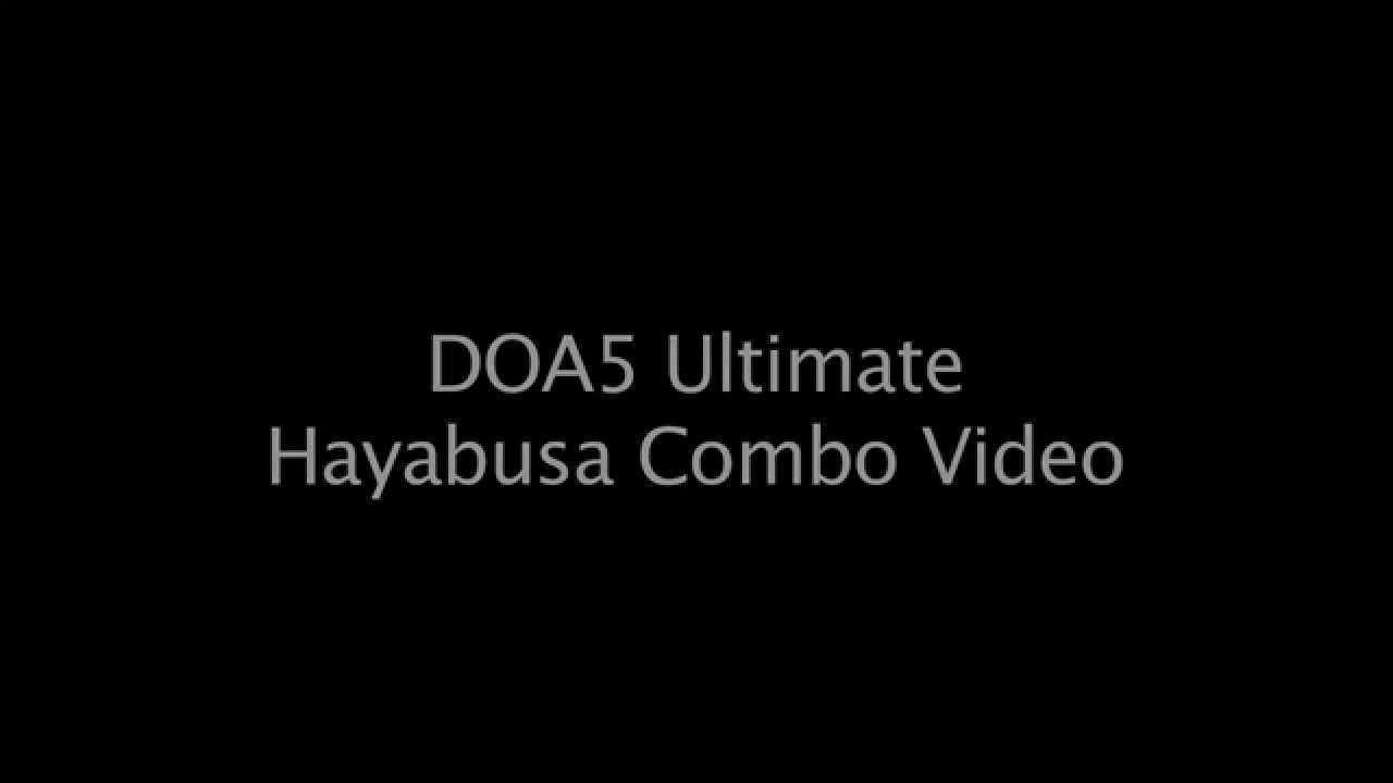 DOA5 Ultimate Hayabusa Combo By MASTER Coming soon.