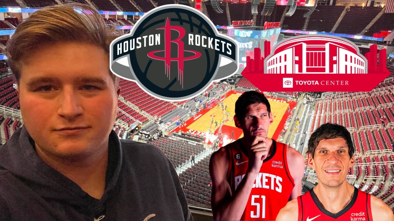 Everybody Loves Boban!! Stadium Vlog #30- Houston Rockets | Toyota Center