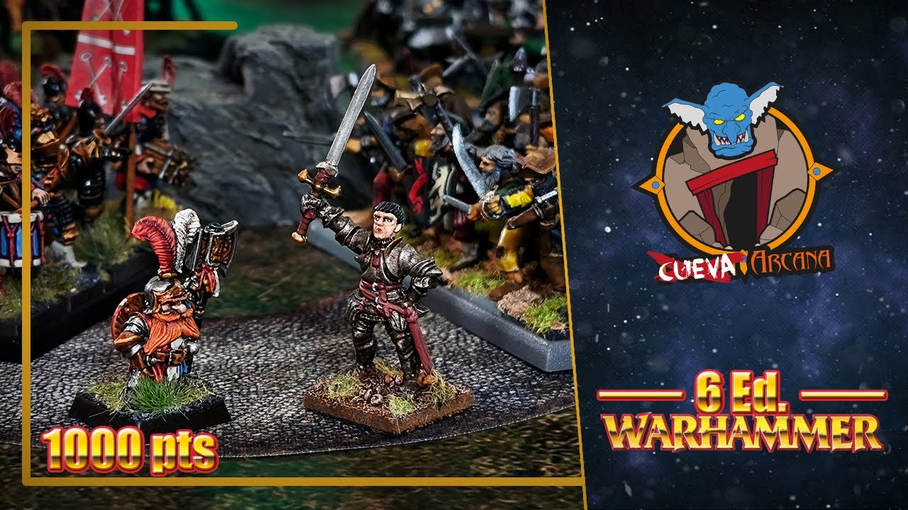 WARHAMMER FANTASY 6 ED. MDNR | MERCENARIOS VS IMPERIO (1000pts)