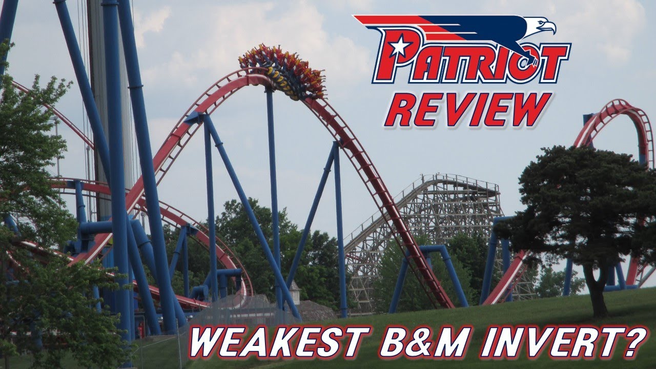 Patriot Review, Worlds of Fun Bolliger & Mabillard Inverted Coater | Weakest B&M Invert