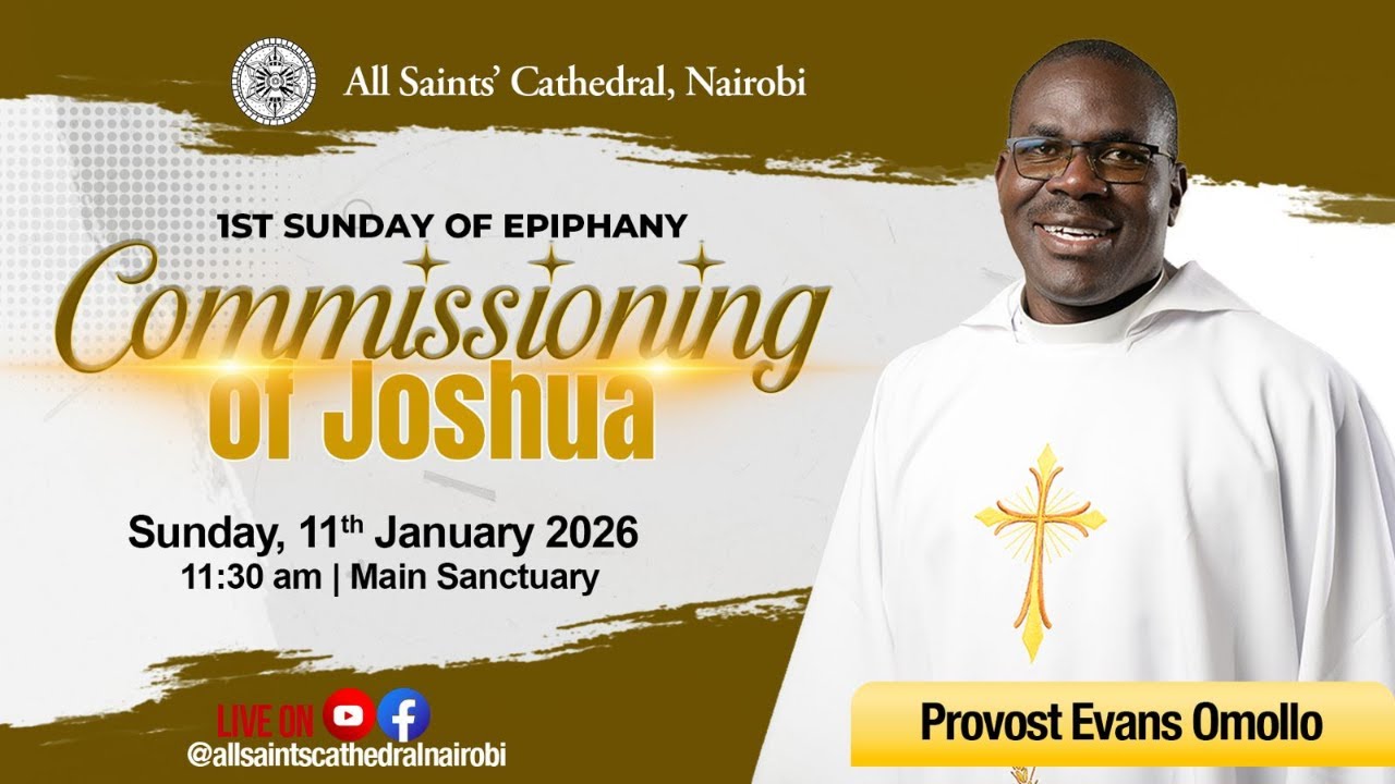 1st Sunday of Epiphany  || Commissioning Of Joshua  || 11:30 AM || 11.01.2026