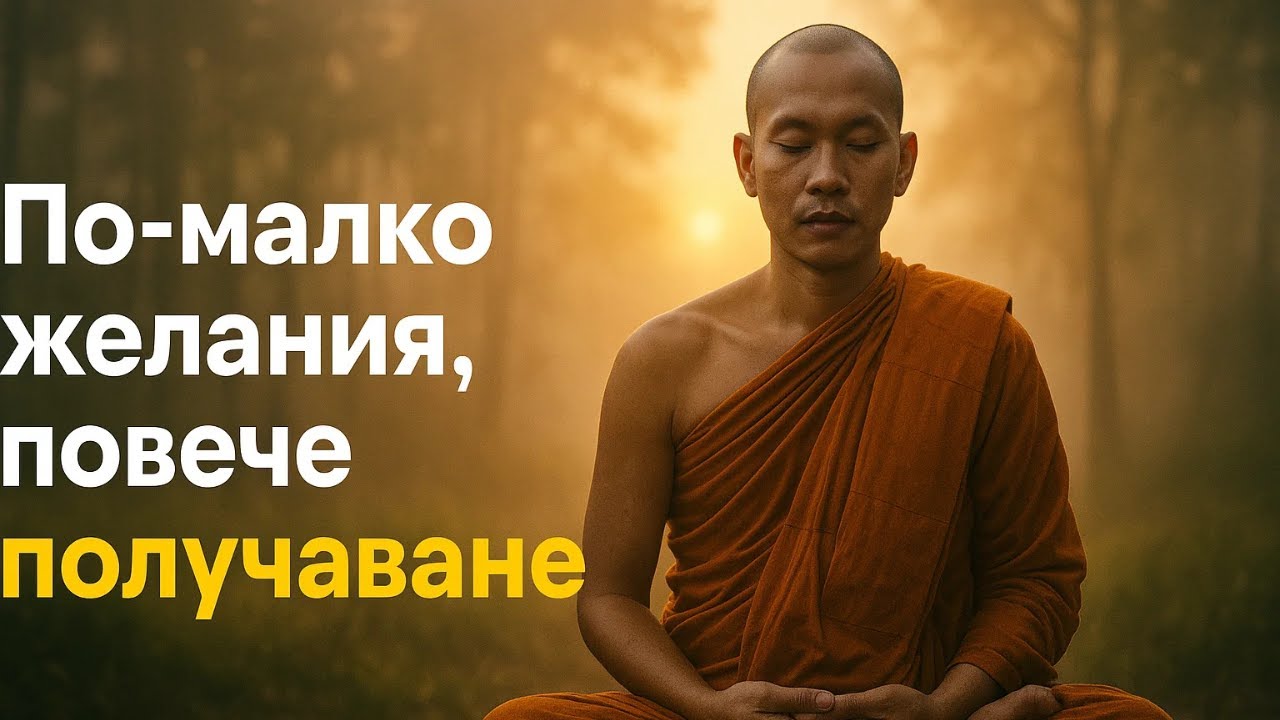 Отпусни се. Това, което е за теб, вече е на път – Будистки учения