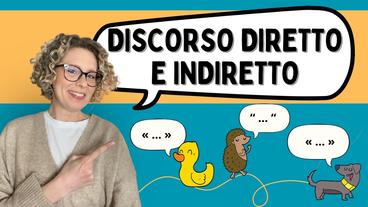Discorso diretto e discorso indiretto - Spiegazione facile per scuola primaria